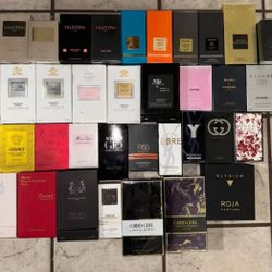 Men’s deisigner colognes. 