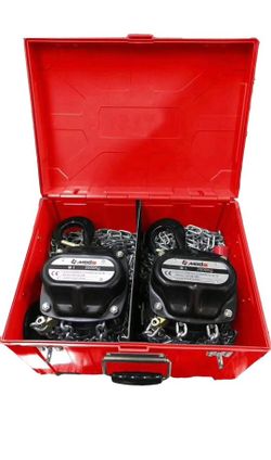 Chain Hoist Set 2 Piece Manual 2 Ton Chain Block Hoist NEW