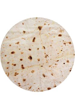 New Burrito Tortilla Throw Blanket