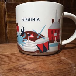 Starbucks Mugs - Virginia And Washington DC