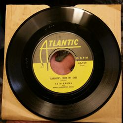 Ruth Brown R&B Atlantic 45 record vintage