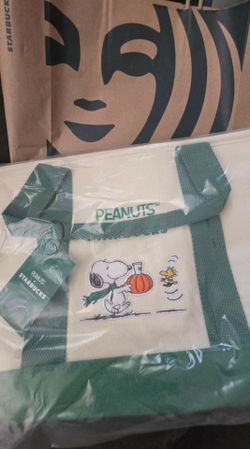 Starbucks Snoopy Tote Bag