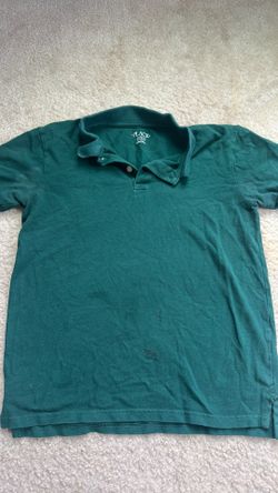 Girls uniform polo shirt size XL 14 green