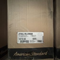 American Standard Afwall Millennium Wall-Hung Toilet (White)