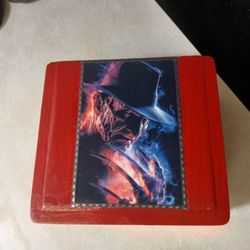 Halloween  Freedy Krueger  Homemade Alterd Box 
