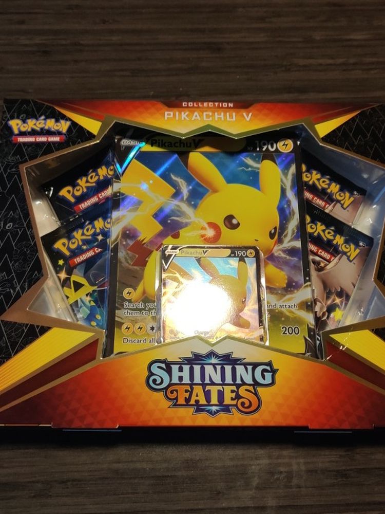 Pikahcu V collection Shining Fates