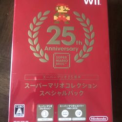 Super Mario Bros 25th Anniversary Wii Nintendo