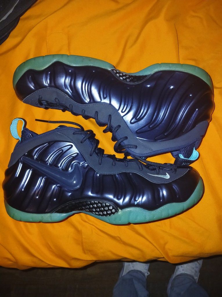 Nike Foamposites (Aqua Blue Green) Men's 9.5 *Pickup In Baltimore,MD