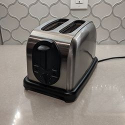 **Professional Series 2-Slice Stainless Steel Toaster Extra Wide Slots