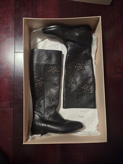 Prada Knee High Boots Size 36W