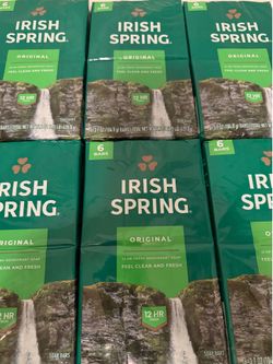 Irish spring bar soap 6 count 4/$20