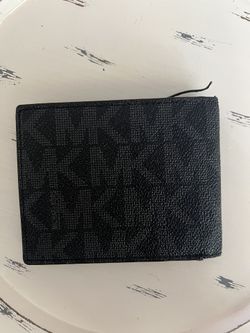 Men’s black wallet MK