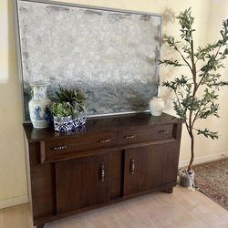 MCM Console / TV Stand / Entry Table - 56" x 18" x 31.5" 