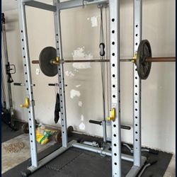 $300 Squat Rack With Pulley System 