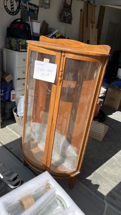 Vintage display shelf