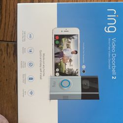 NEW Ring video doorbell 2