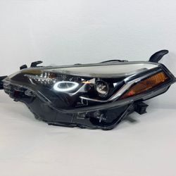 2017 - 2019 TOYOTA COROLLA DUAL PROJECTOR LH DRIVER SIDE HEADLIGHT OEM