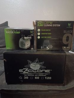 EzClone 9 and 30 clone systems and replacement water pump