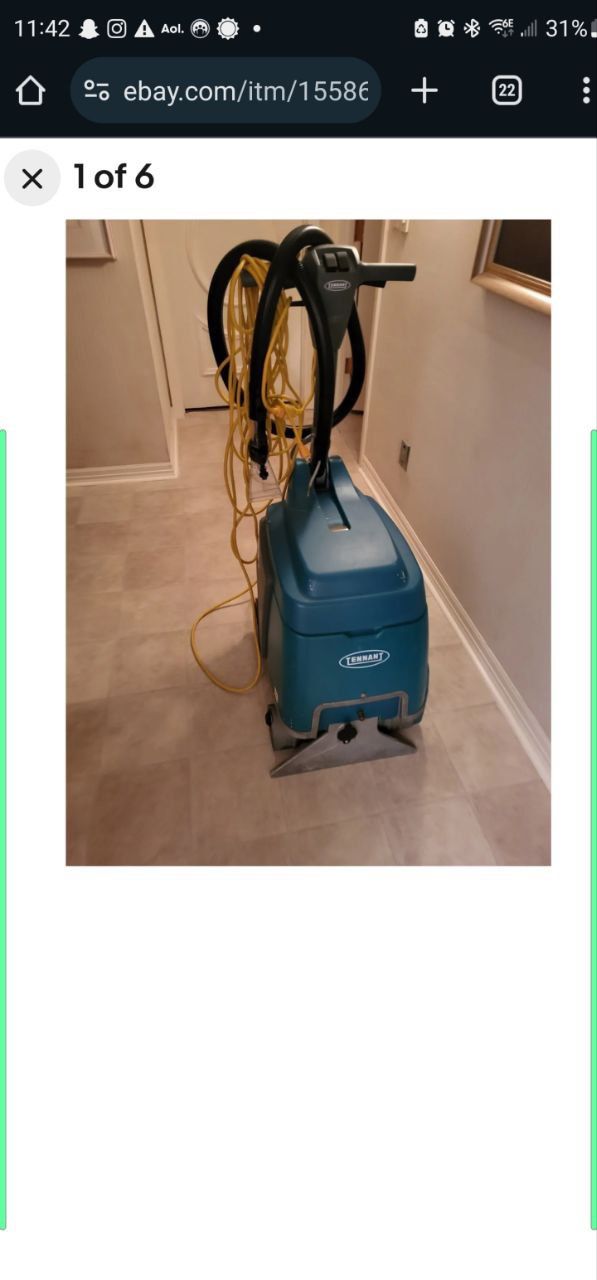 Tennant E5 Carpet Cleaner