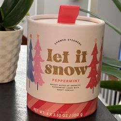 Peppermint shower bombs