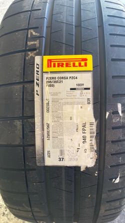 New pirelli corsa tire