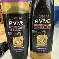 Loreal Elvive Total Repair Shampoo & Contioner Set