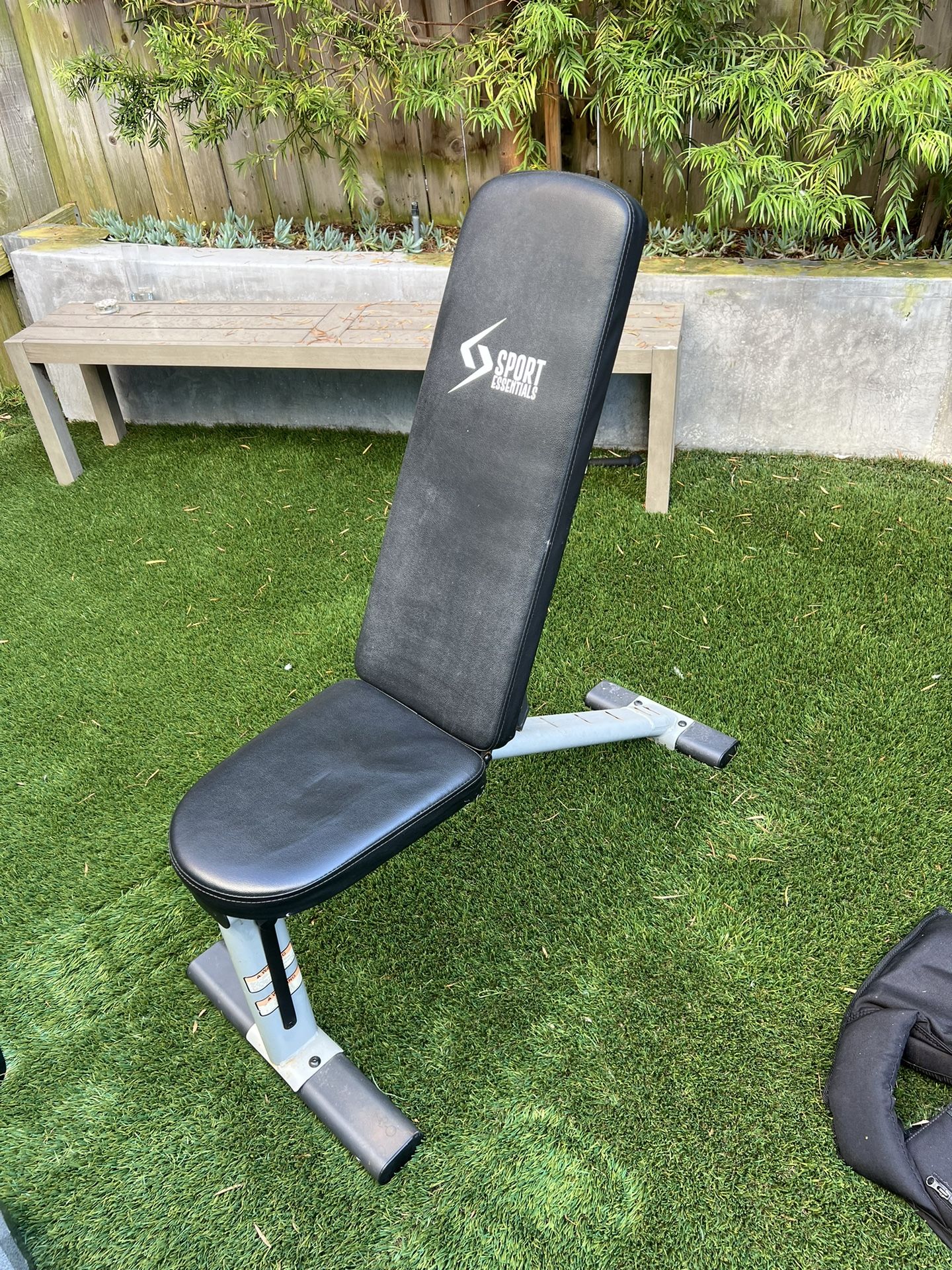 Sport Essentials Adjustable Outdoor Weight Bench