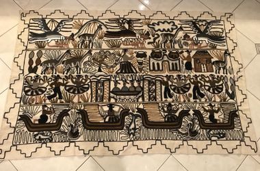 SHEEP THREAD DECOR RUG