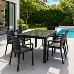Patio Dining Table Set