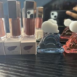 Mini fenty beauty lipgloss brand new & mini Ariana Grade pink cloud Parfum travel set