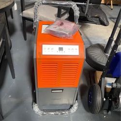 New COSTWAY 163 Pints Commercial Dehumidifier, 4500 Sq.Ft Crawl Space Dehumidifier with Drain