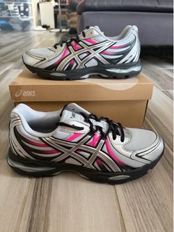 Men's Asics Gel-Sekiran Shoes - Hot Pink Piedmont Grey - Size 7.5, 12