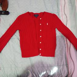 Girls Red Ralph Lauren Sweater 
