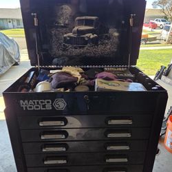 Matco 7 Drawer Roll Cart Box 