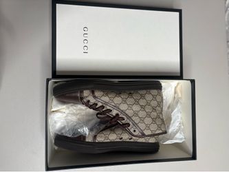 Gucci GG Supreme High-Top Sneakers