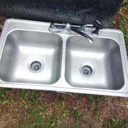 Double Bowl Kitchen Sink