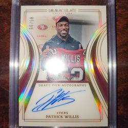 Patrick Willis Immaculate Auto /99