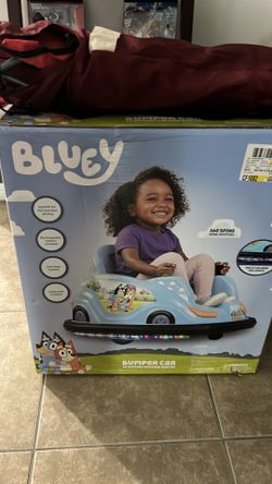 Bluey 6 V battery bumper car
