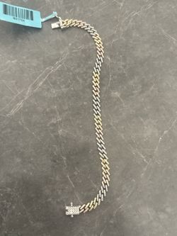Tri Color Sterling Silver Bracelet