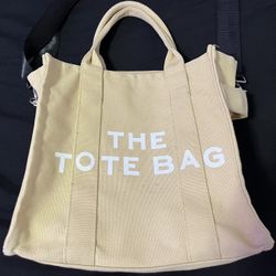 Beige Tote Bag