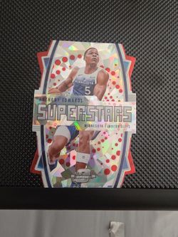 Anthony Edwards Contenders Optic Superstars Die-Cut Card