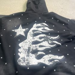 Black And White Hellstar Hoodie 