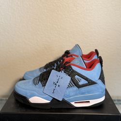 Size 9 Jordan 4 cactus jack