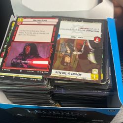 Around 700+ Star Wars Legends Of The Force Cards 