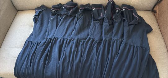 Lot of 8 Old Navy School Uniform Dresses