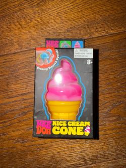 NeeDoh Nice Cream Cone Squishy Stress Toy – New in Box