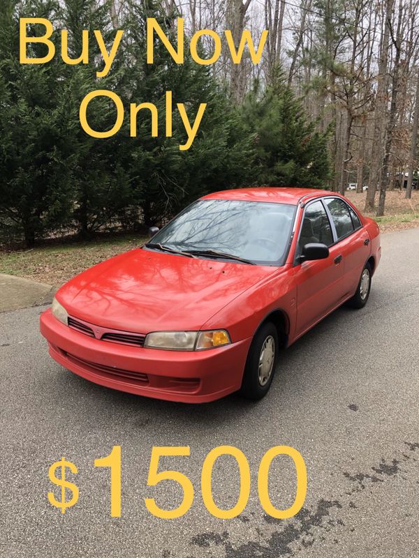 1998 Mitsubishi Mirage Great gas mileage for Sale in Gainesville, GA
