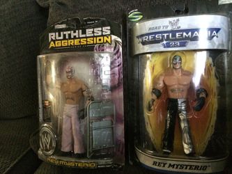 Wrestle mania Rey Mysterio