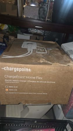 NEW ChargePoint Home Flex NACS (Tesla) Level 2 EV Charger – NEMA 6-50 Plug