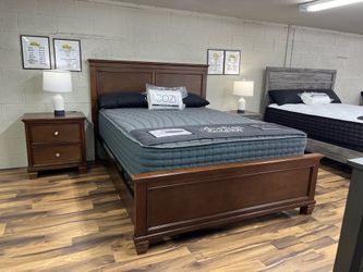 Bed Frame & Nightstand